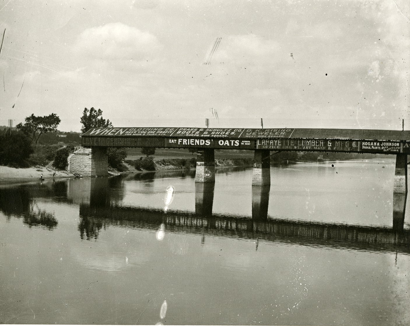 Lafayette’s First Bridge over the Wabash – Tippecanoe County Historical ...