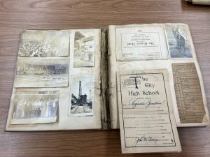 Reginald Zumstein's scrapbook